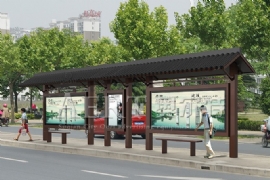 鍍鋅板材質(zhì)的候車亭易生銹嗎